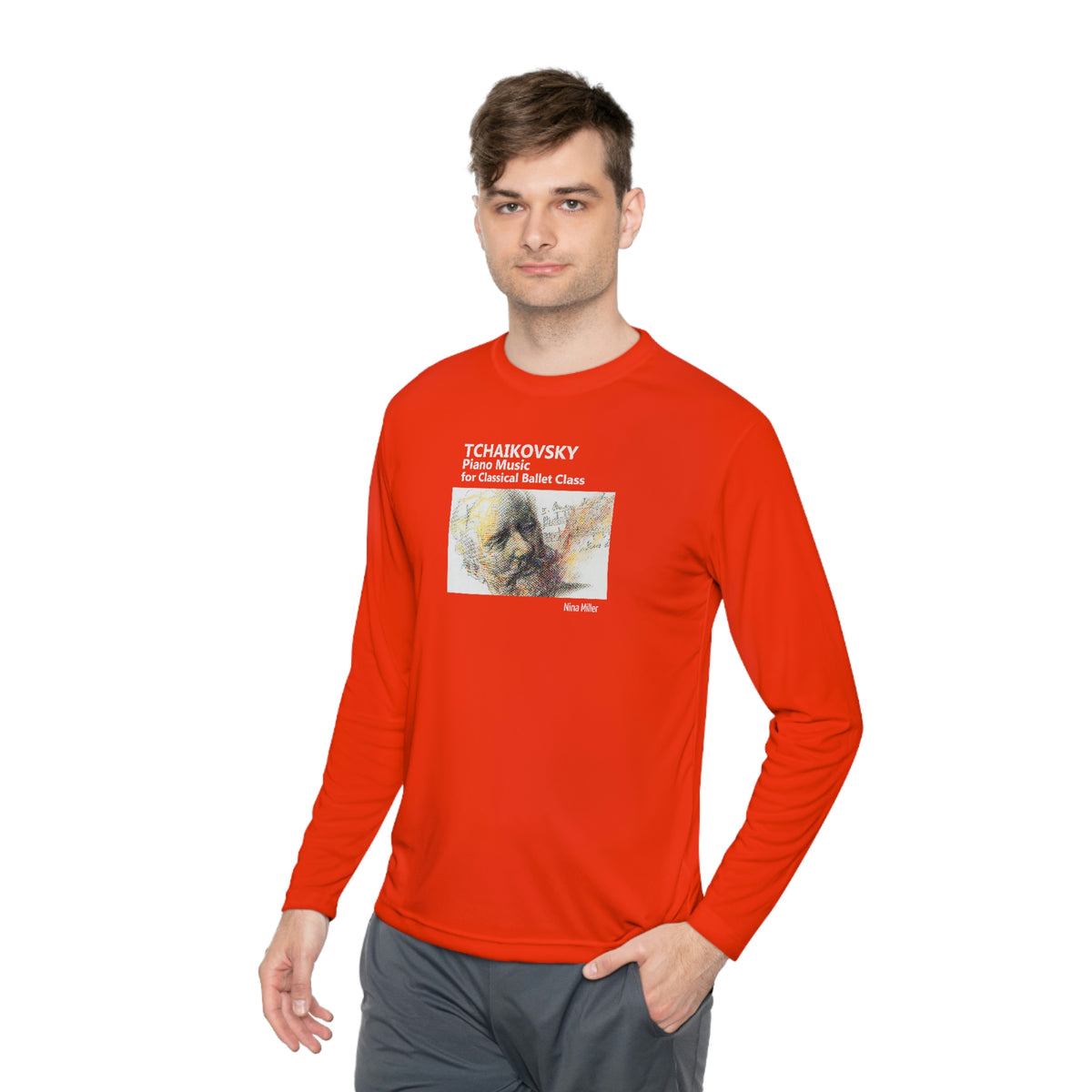 Tchaikovsky Piano Music - Unisex Lightweight Long Sleeve Tee