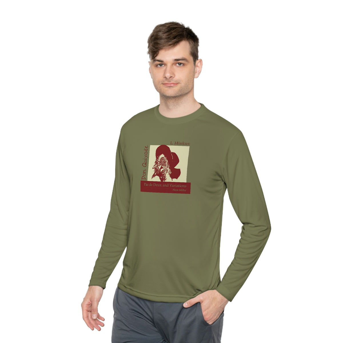 Don Quixote, Pas de Deux (2) - Unisex Lightweight Long Sleeve Tee