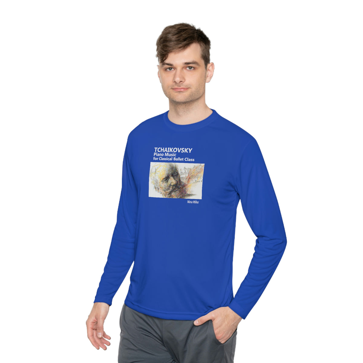 Tchaikovsky Piano Music - Unisex Lightweight Long Sleeve Tee